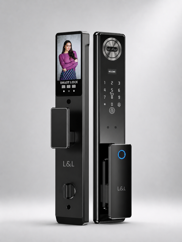 LAVORA NEXA PRO Smart Lock | 3D Face Recognition, Video Calling & Remote Unlock