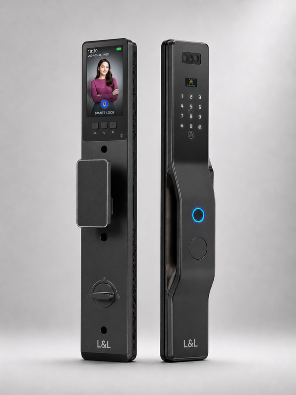 LAVORA VERTA LITE Smart Lock | Face Recognition, Palm Vein & Video Calling