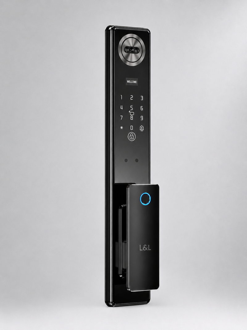 LAVORA NEXA PRO Smart Lock | 3D Face Recognition, Video Calling & Remote Unlock