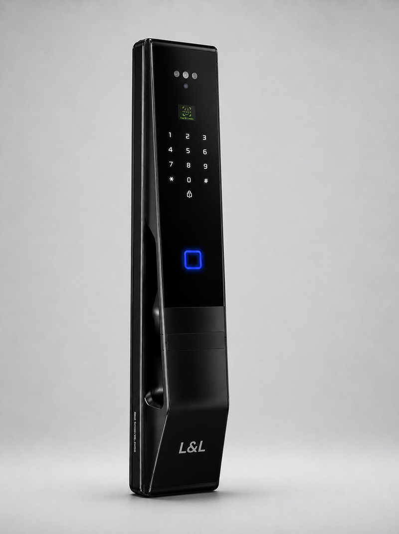 LAVORA PRISM PRO Smart Lock | AI Face Recognition, Palm Vein &amp; Video Calling