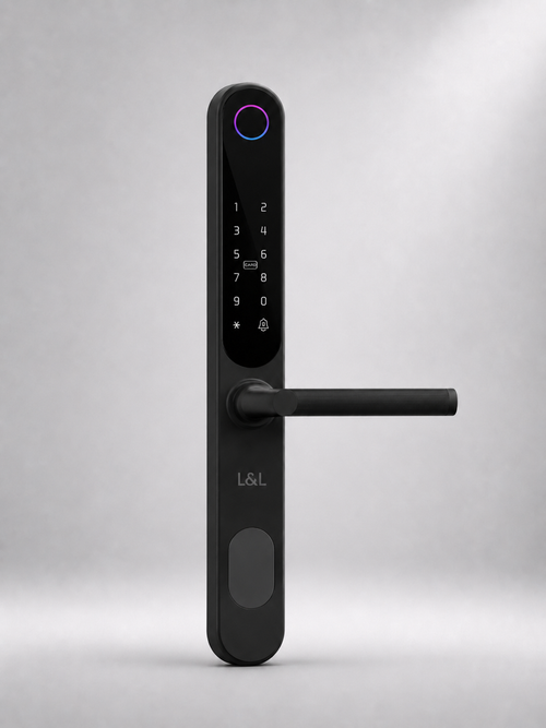 LAVORA EDGE Smart Lock | Fingerprint & App Control for Aluminium Doors