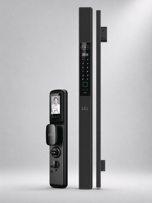 LAVORA VERTICA Smart Lock | Vertical Design with Face & Palm Vein Access