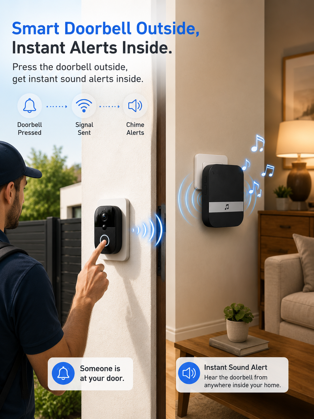 LAVORA SENTINEL Video Door Phone | Smart Visitor Monitoring System