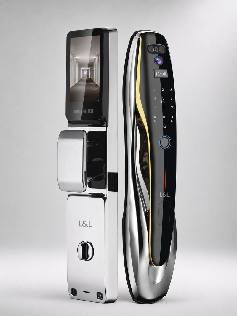 LAVORA PRISM ELITE Smart Lock | Palm Vein Security & Smart Video Monitoring