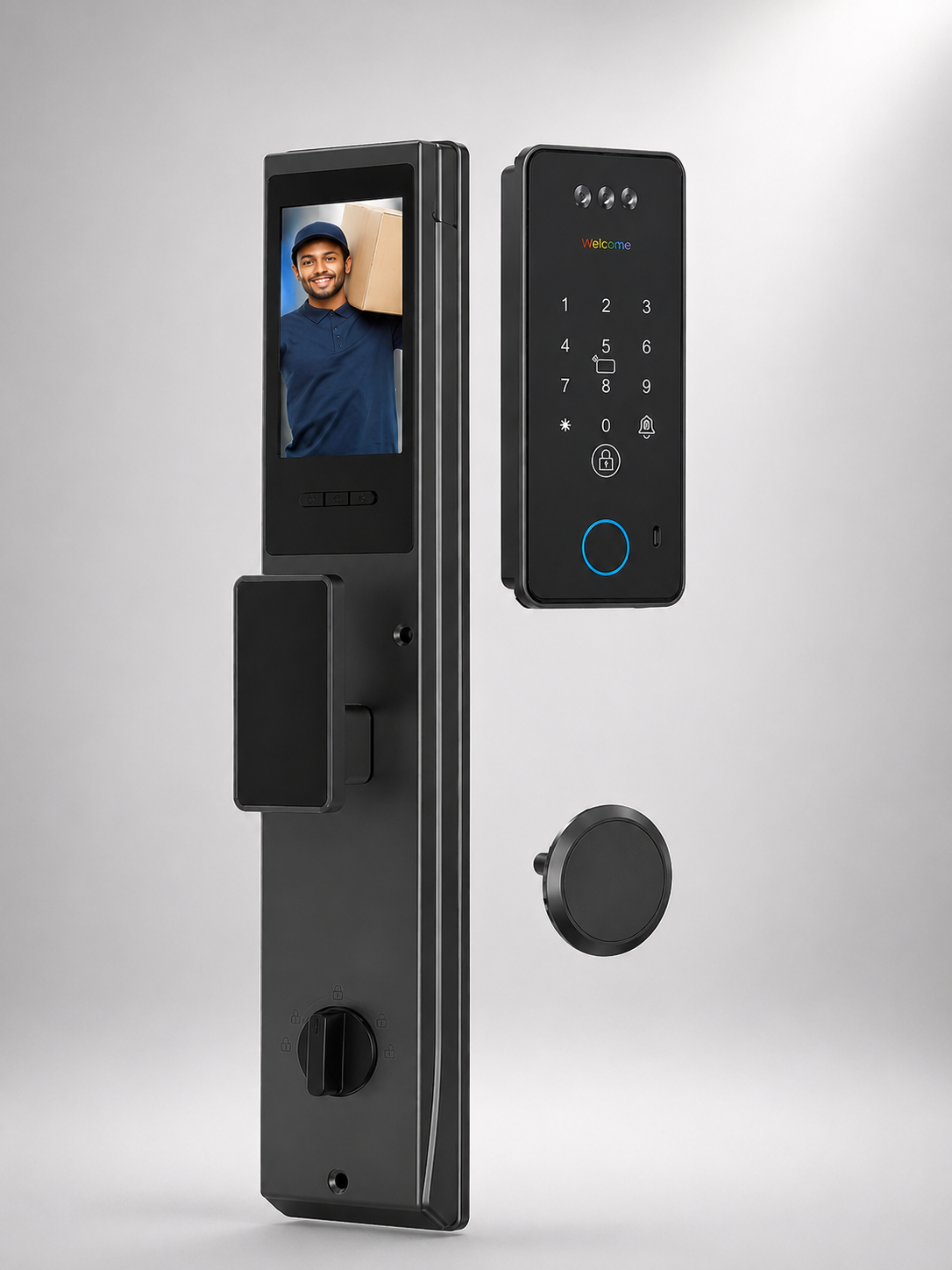 LAVORA PRISM Smart Lock | Face Recognition, Palm Vein & Remote Unlock