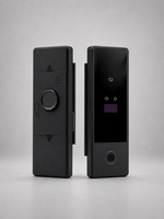 Lavora Crysta keypad-free variant, with fingerprint reader and status display